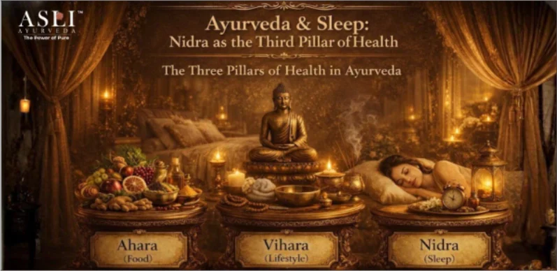 Ayurveda & Sleep: Nidra as the Third Pillar of Health