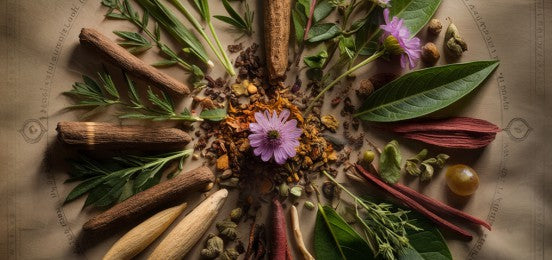 Dashamoola Group & Classical Rasayana Herbs (Comprehensive Herbal Blend)